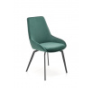 Étkezőszék K479, zöld bársony