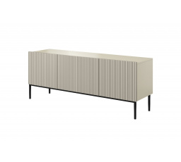 TV komoda Nicole, kašmír / černé nožky