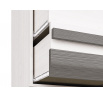 BLANCO 08 sosna śnieżna/MDF new grey - komoda