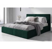 ŁÓŻKO SYPIALNIANE HILTON ZIELONY 140 X 200 KPL