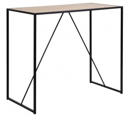 Seaford bárasztal fekete/tölgy
