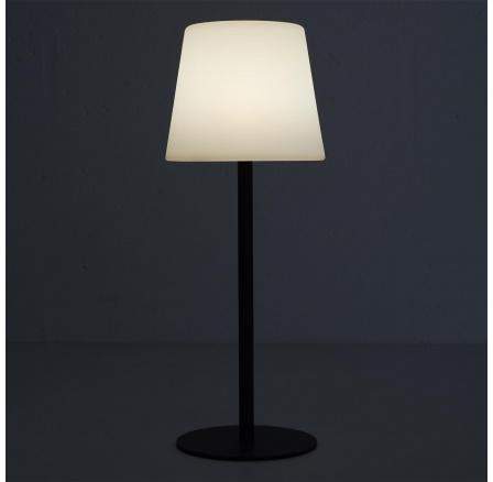 USB asztali lámpa fekete