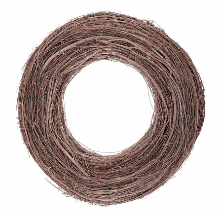 Věnec proutěný - pr. 60 cm, barva hnědá