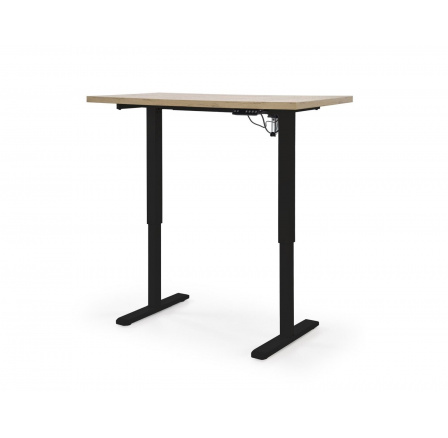 Íróasztal B/54, artisan tölgy/fekete