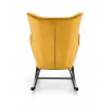 Hintaszék BAZALTO, Mustársárga