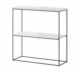 Konzol Toni Fekete+Fehér Fényes