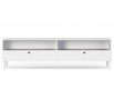Dullum 200 TV Cabinet White Biały 200x58 Not applicable