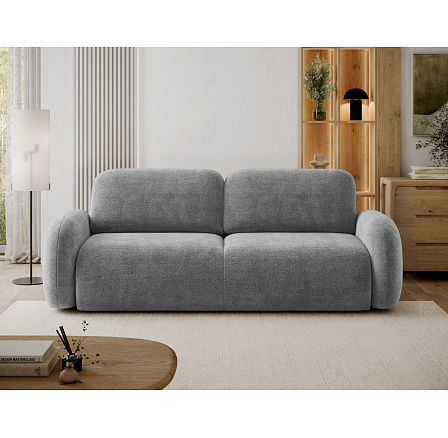Avuela kanapéágy tárolóval, szürke zsenília Soreli 04 200x140 1 Avuela kanapéágy tárolóval, szürke zsenília Soreli 04 200x140 1