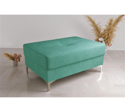 PUFA Z POJEMNIKIEM 100x55 CM - Odcienie ciemnej mięty