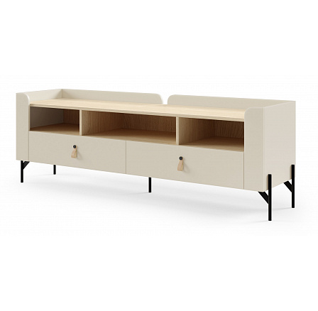 SALERNO SA-9 TV-állvány, Macadamia/Mavelie Tölgy