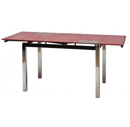 Jídelní stůl GD-017, červený Jídelní stůl GD-017, červený
