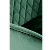 H103 bárszék, zöld bársony