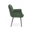 K463 krzesło ciemny zielony
