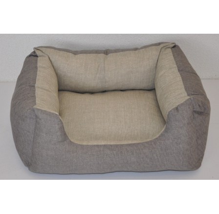 Pelíšek AXIN  tmavě béžový - 68x58 cm