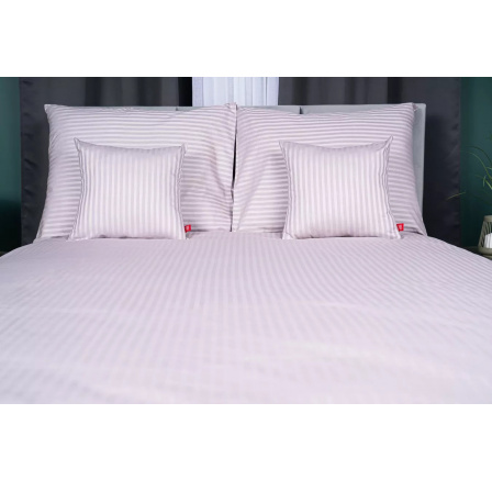 Pościel bawełniana 100% jasnoszara (komplet) - 200 x 220 Pościel bawełniana 100% jasnoszara (komplet) - 200 x 220