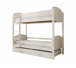 Gyerek Emeletes Ágy Jori 180x80 matraccal Artisan+Fehér