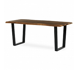 Jídelní stůl 180x90cm, mdf, old wood, HT-F4218 OLW