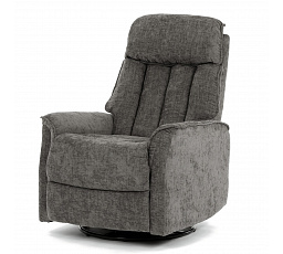 Dönthető fotel, szürke, szövet, TV-H9327 GREY2