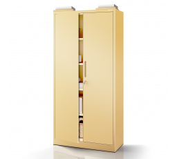 Irodai fém iratszekrény bézs: Fresh Style JAN H, 900 x 1950 x 400 mm