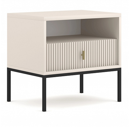 Szafka Nocna MARCOS Ryflowana Kaszmir