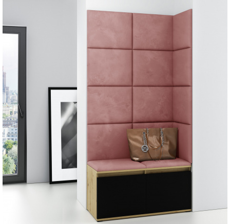 EMI 2 előszobafal, Trinity 23/Artisan + fekete