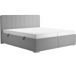 Postel Aviana 160x200, světle šedá