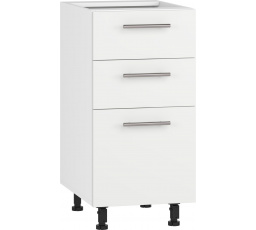 Konyhai alsó szekrény VENTO D3S-40/82, fehér matt