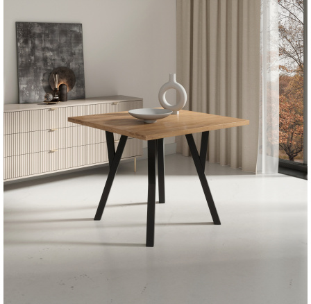 RODOS 83 asztal Lefkas+Fekete