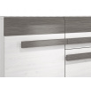 BLANCO 06 sosna śnieżna/MDF new grey - komoda