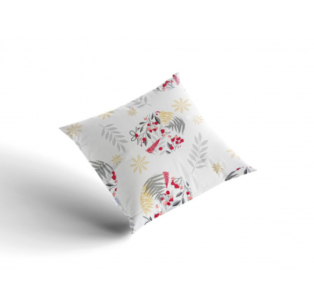Bavlněný povlak s vánočním motivem na polštář 40x40 cm Stella