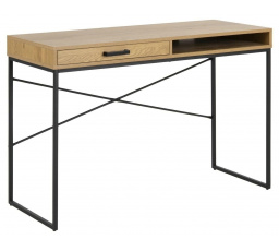 Seaford íróasztal tölgy fiókkal