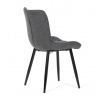 Jídelní židle, šedá, látka, HC-462 GREY2