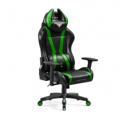 Játék irodai szék X Horn 2.0 Normál méret, fekete-zöld