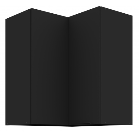 Horní skřínka SIENA - 60x60 GN-72 2F (90°), Černá mat/Černá mat