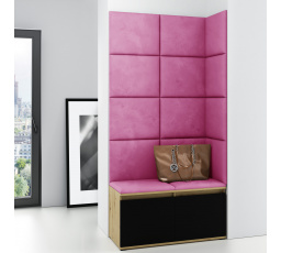 EMI 2 előszobafal, Trinity 10/Artisan + fekete