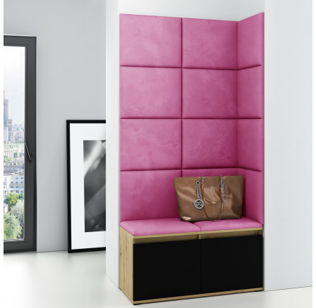 EMI 2 előszobafal, Trinity 10/Artisan + fekete