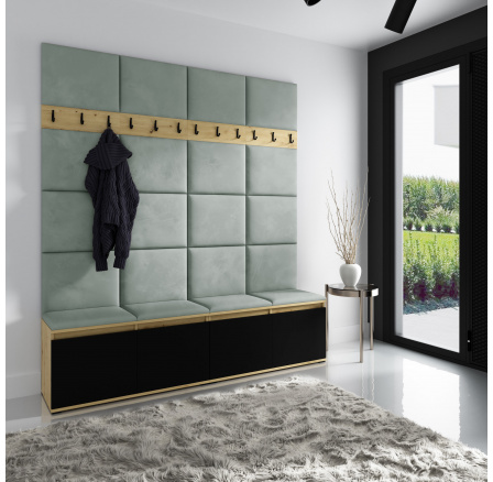 EMI 4 előszobafal, Trinity 21/Artisan+fekete