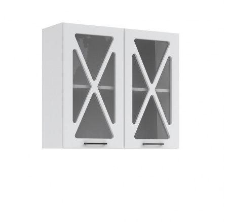 Kuchyňská horní skříňka IRMA G80-2W-H72, Bílá mat