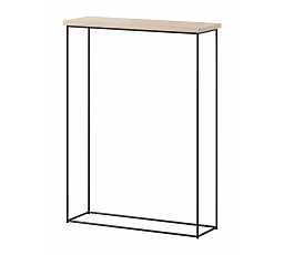 Sili konzol fekete+Sonoma