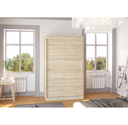 Tolóajtós szekrény COLLIN 120 Sonoma+Sonoma