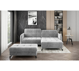 Narożnik Lorelle + Pouf Paros 05 110x200 Right 1