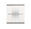 BLANCO 28 sosna śnieżna/MDF new grey - szafa