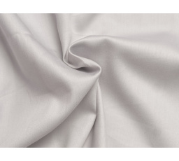 Světle šedé saténové prostěradlo plachta bez gumy