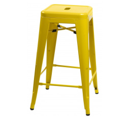 Párizs bárszék 75 cm. sárga insp. Tolix