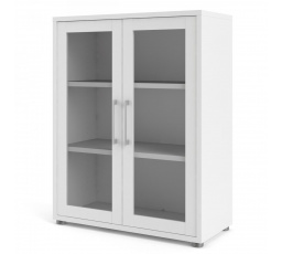 Horní skříňka OFFICE 80400/126, Bílá