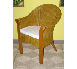 Křeslo Praha medové