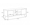 RTV PETRA Fehér+Craft Arany