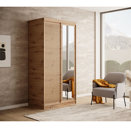 Tolóajtós szekrény Delia 100 Artisan+Artisan
