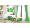 Ágy matraccal SPEED 140x70 Zöld