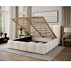 Bed Edvige+ wooden frame/ gas lift / bedding box 160x200 Jaffray 18 Not applicable 1